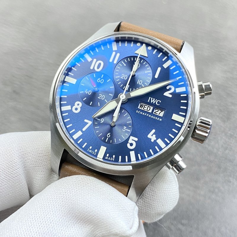 IWC 파일럿 시리즈 리틀 프린스 블루 다이얼 시계 001-251301