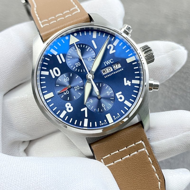 IWC 파일럿 시리즈 리틀 프린스 블루 다이얼 시계 001-251301