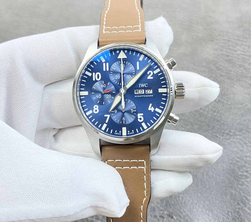 IWC 파일럿 시리즈 리틀 프린스 블루 다이얼 시계 001-251301