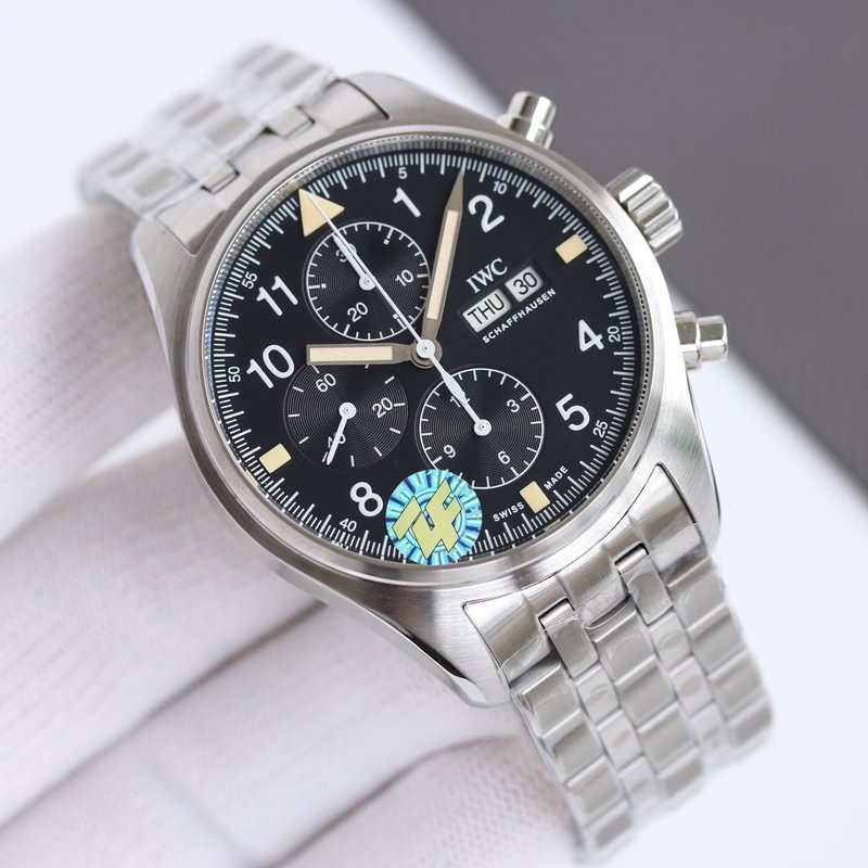 IWC 파일럿 크로노그래프 오매틱 남성 시계 001-251303