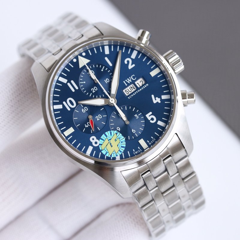IWC 파일럿 크로노그래프 오매틱 남성 시계 001-251303