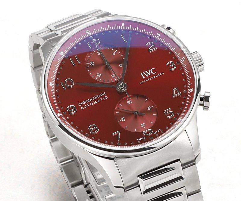IWC 포르투기제 스틸 크로노그래프 001-251306