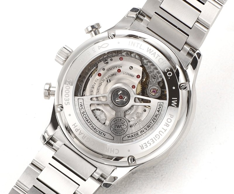 IWC 포르투기제 스틸 크로노그래프 001-251306