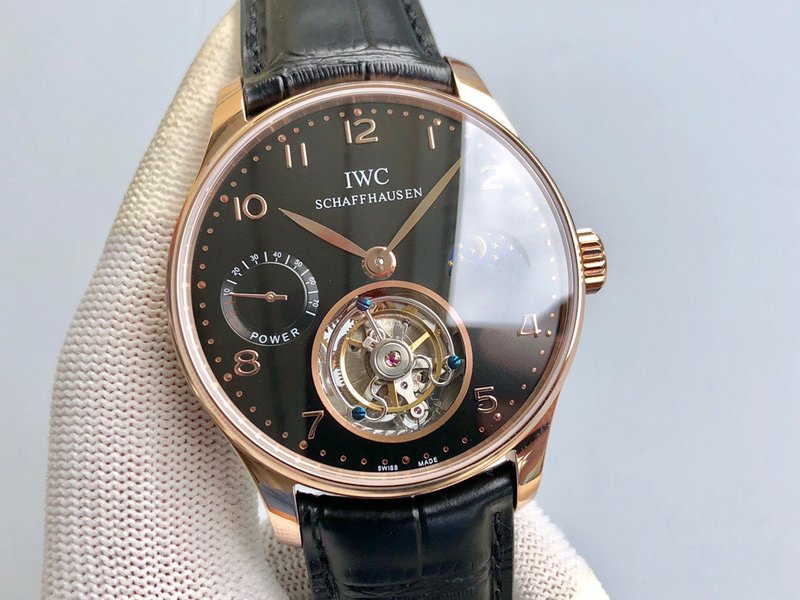 IWC 포르투기제 투르비옹 일월성신 오토매틱 시계 001-251312