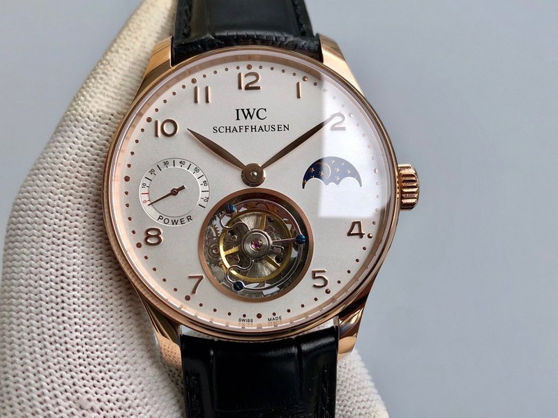 IWC 포르투기즈 투르비옹 선문 문페이스 시계 001-251313