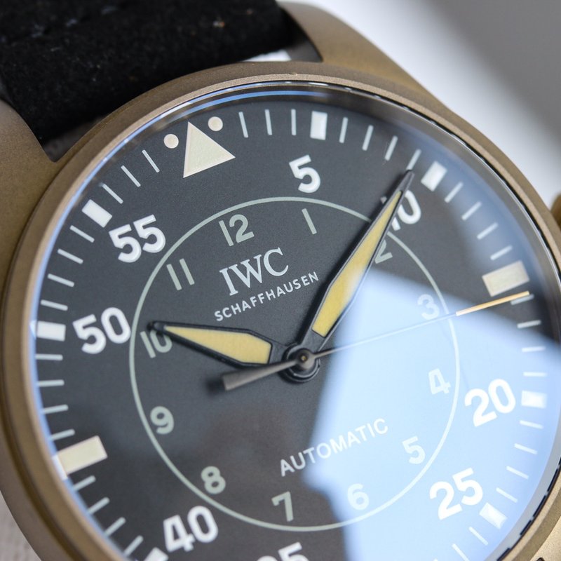 IWC 빅 파일럿 빈티지 브론즈 시계 001-251315