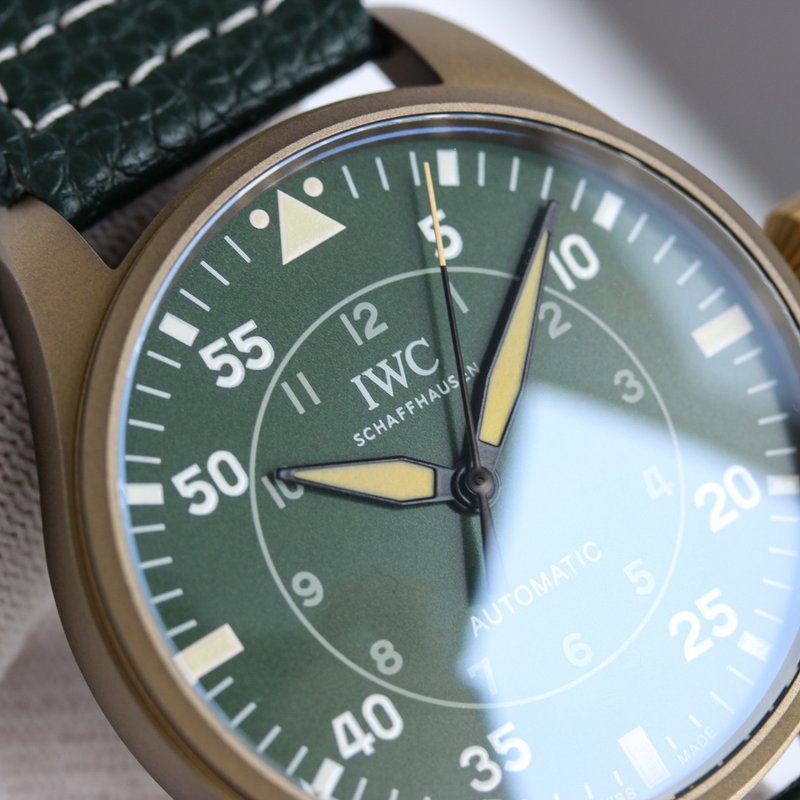 IWC 빅 파일럿 빈티지 브론즈 시계 001-251315