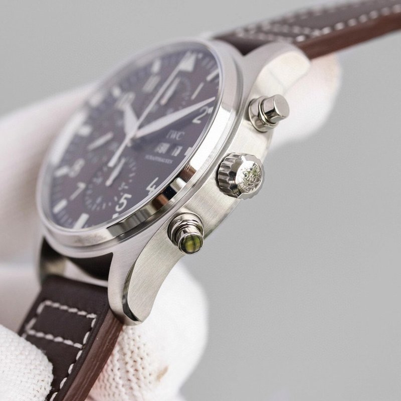IWC 파일럿 크로노그래프 토매틱 남성용 시계 001-251328