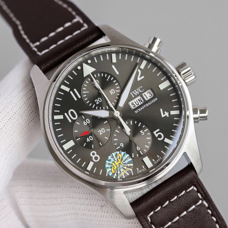 IWC 파일럿 크로노그래프 토매틱 남성용 시계 001-251328