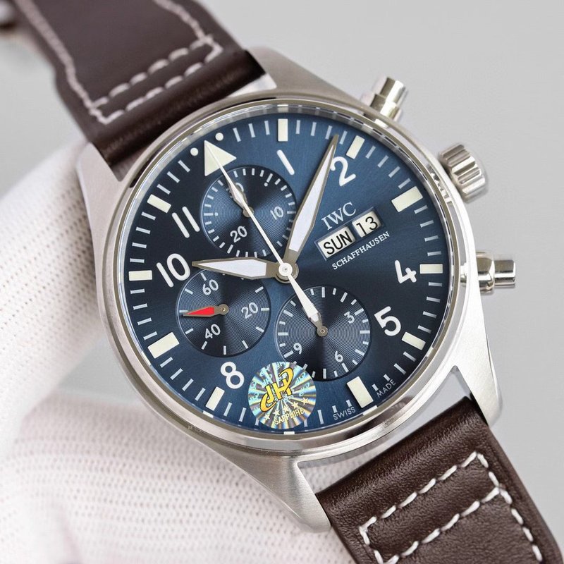 IWC 파일럿 크로노그래프 토매틱 남성용 시계 001-251328