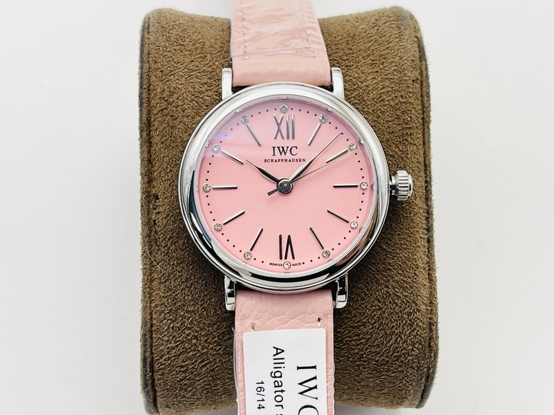 IWC 포르투기저 다이아몬드 오토매틱 여성용 시계 001-251335