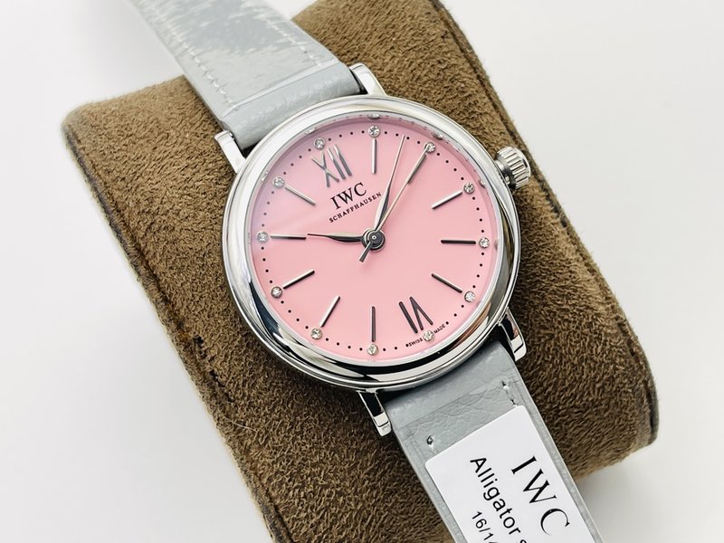 IWC 포르투기제 오토매틱 여성용 시계 001-251338