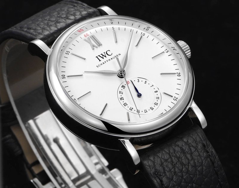 IWC 포르투기저 시리즈 포인터 캘린더 남성 시계 001-251370