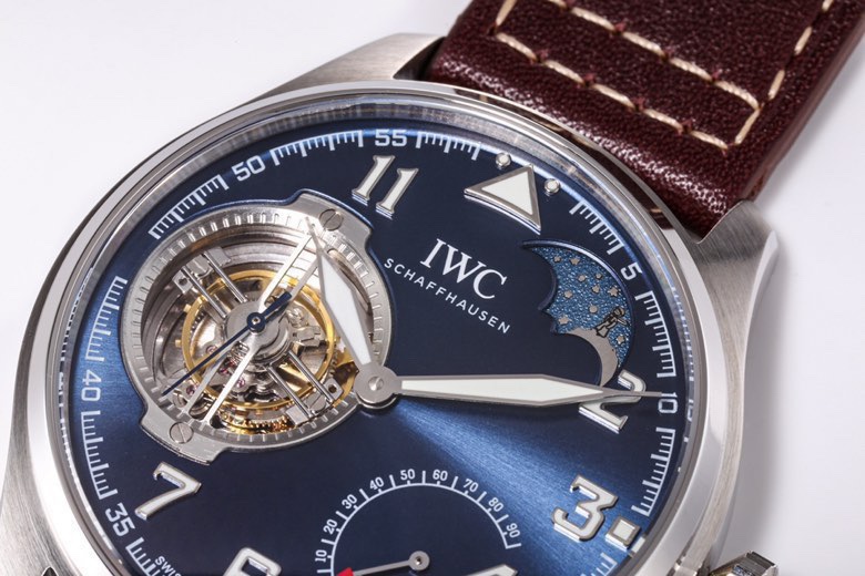 IWC 파일럿 워치 리틀 프린스 투어빌롱 기계식 시계 001-251376
