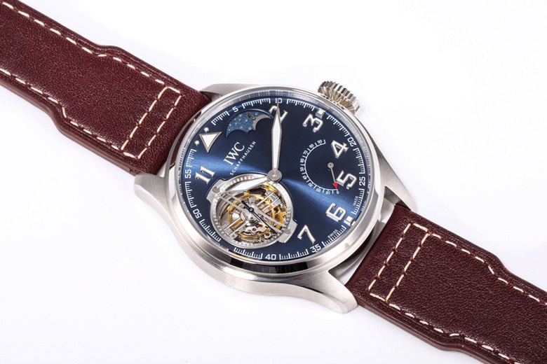 IWC 파일럿 워치 리틀 프린스 투어빌롱 기계식 시계 001-251376
