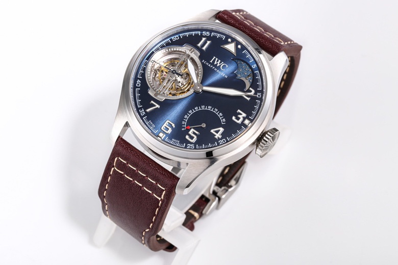 IWC 파일럿 워치 리틀 프린스 투어빌롱 기계식 시계 001-251376