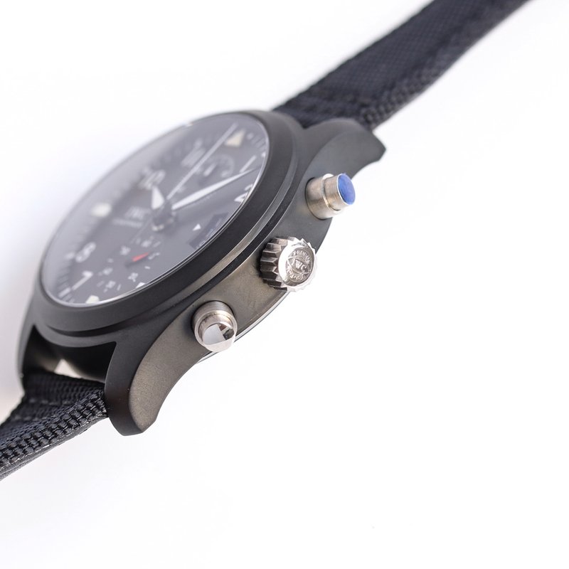 IWC 파일럿 시리즈 오토매틱 크로노그래프 남성용 시계 001-251383