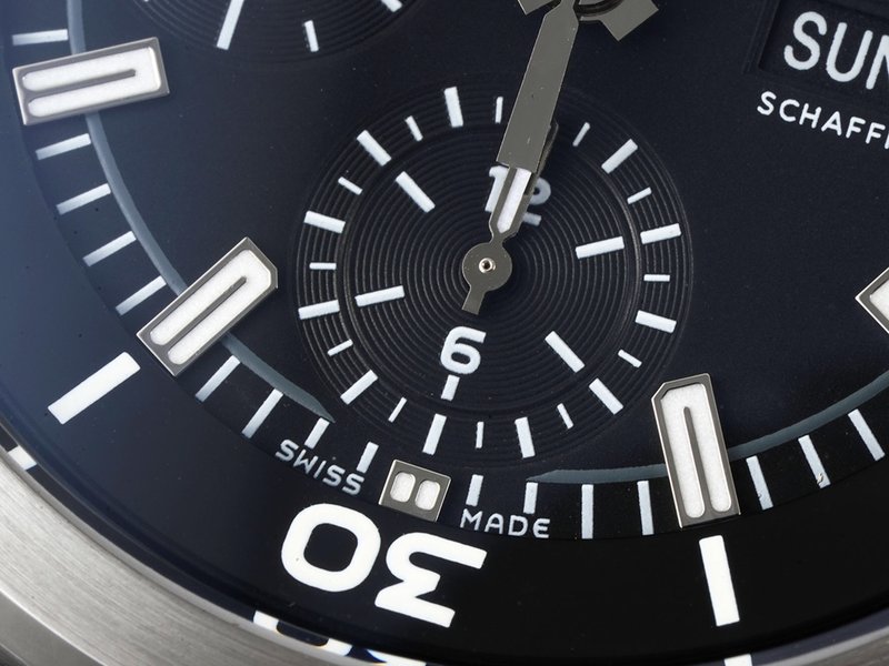 IWC 아쿠아타이머 크로노그래프 시계 001-251389