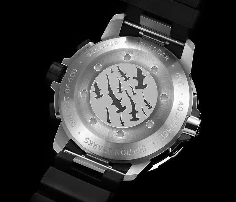 IWC 아쿠아타이머 샤크 에디션 오토매틱 남성용 시계 001-251390