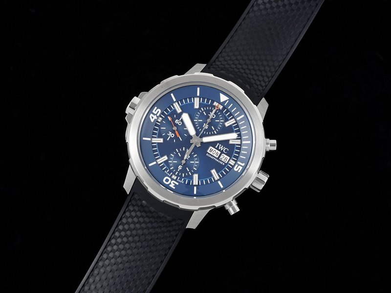 IWC 아쿠아타이머 크로노그래프 블루 다이얼 001-251391