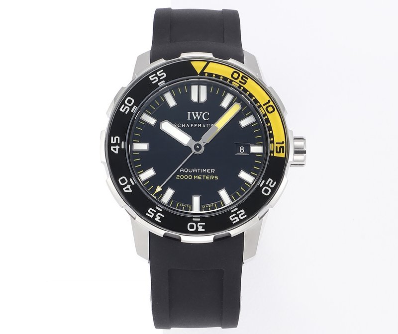 IWC 오션 시리즈 스틸 야광 다이빙 시계 001-251394
