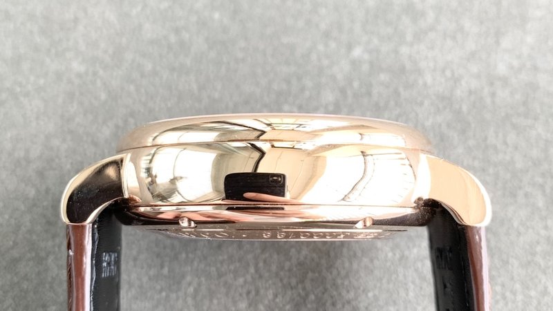 IWC 포르투기제 크로노그래프 스틸 가죽 남성 시계 001-251404