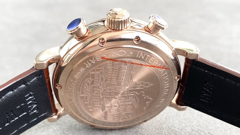 IWC 포르투기제 크로노그래프 스틸 워치 001-251405