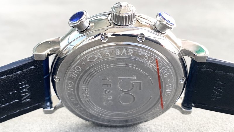 IWC 포르투기제 크로노그래프 스틸 워치 001-251408