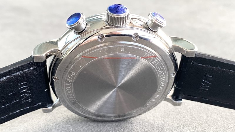 IWC 포르투기제 크로노그래프 스틸 워치 001-251409
