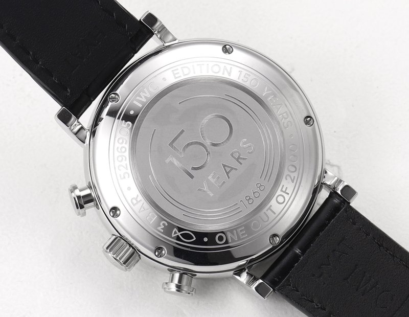 IWC 포르투기제 크로노그래프 스틸 워치 001-251473