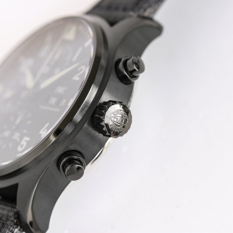 IWC 파일럿 크로노그래프 남성 기계식 시계 001-251477