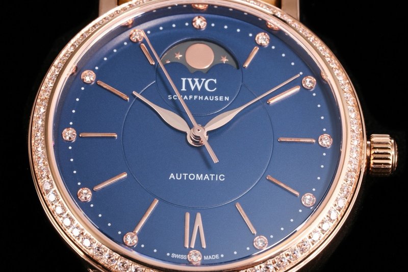 IWC 포르투기저 오토매틱 문페이즈 시계 001-251489