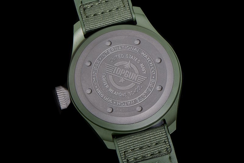 IWC 포레스트 그린 세라믹 티타늄 오토매틱 시계 001-251498