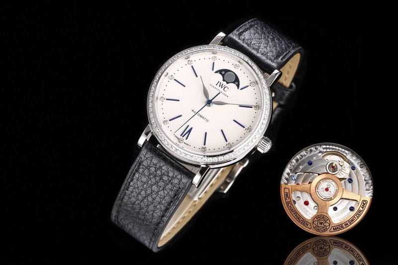 IWC 포르투기저 토매틱 문페이즈 시계 001-251529