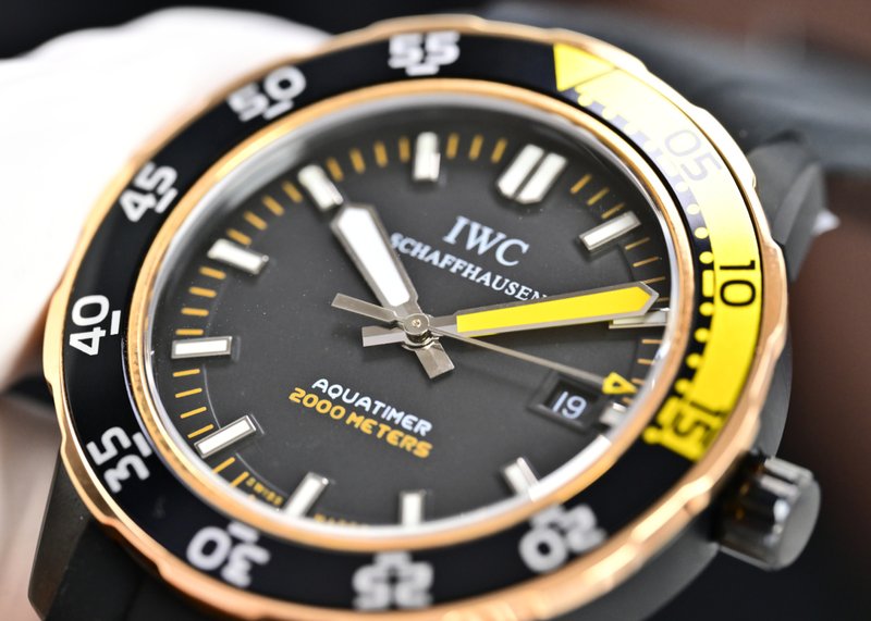 IWC 아쿠아타이머 오토매틱 시계 001-251565