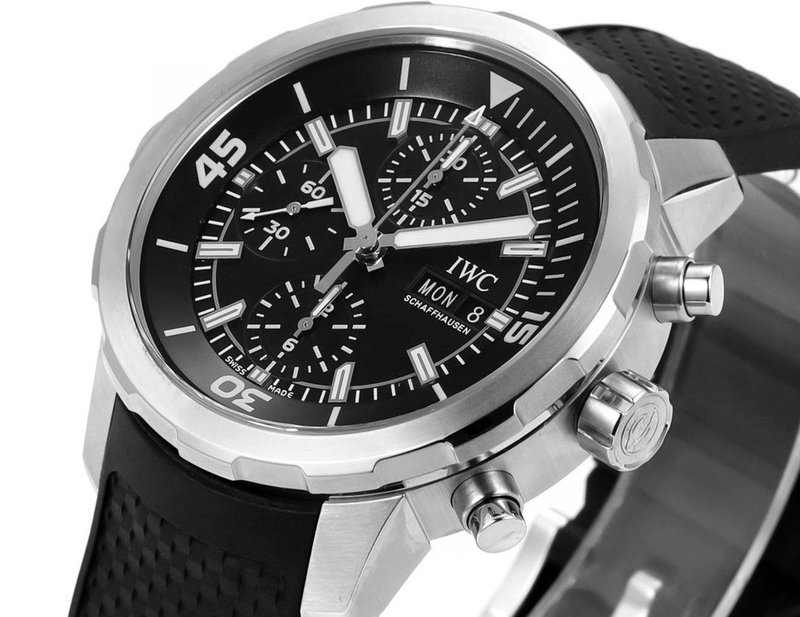 IWC 아쿠아타이머 시리즈 상어 에디션 남성 시계 001-251600