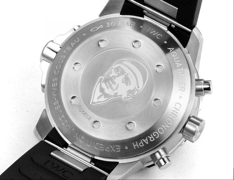 IWC 아쿠아타이머 시리즈 상어 에디션 남성 시계 001-251600