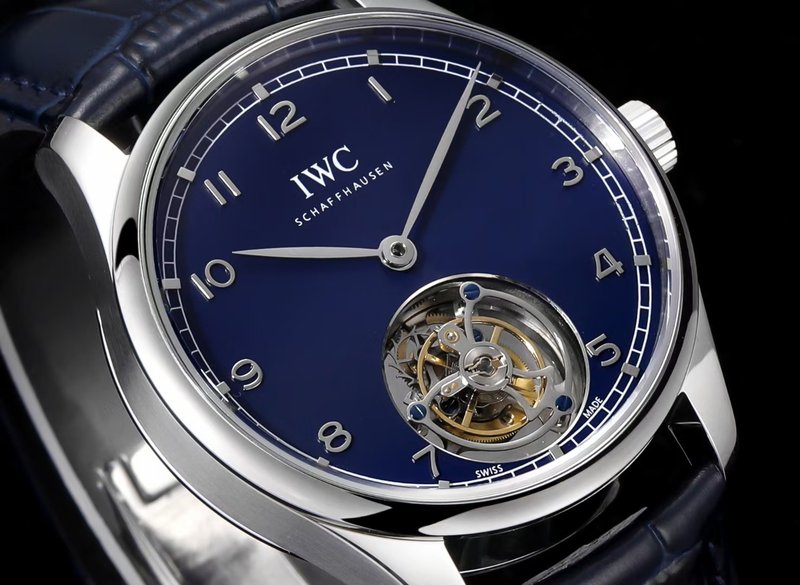 IWC 포르투기저 투르비옹 수동 기계식 시계 001-251607