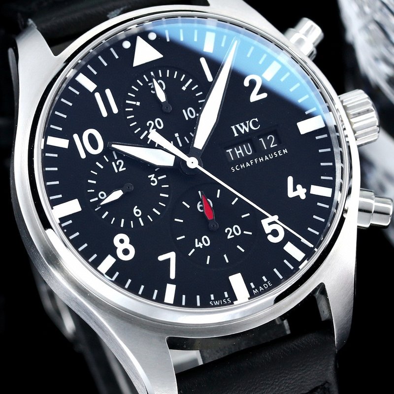 IWC 파일럿 시리즈 오토매틱 남성 시계 001-251616