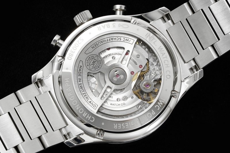 IWC 포르투기제 스틸 크로노그래프 시계 001-251622