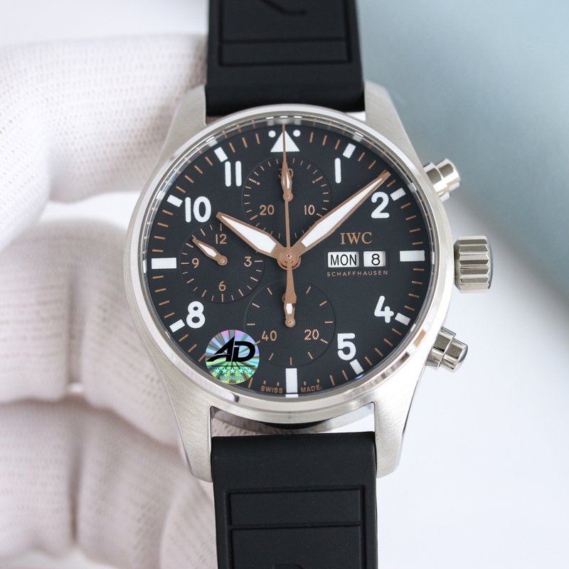 IWC 파일럿 시리즈 블랙 골드 콜라보레이션 시계 001-251625