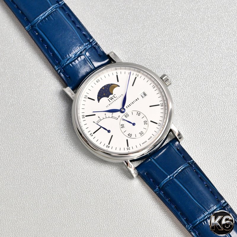 IWC 롱파워 리저브 문페이스 오토매틱 시계 001-251628