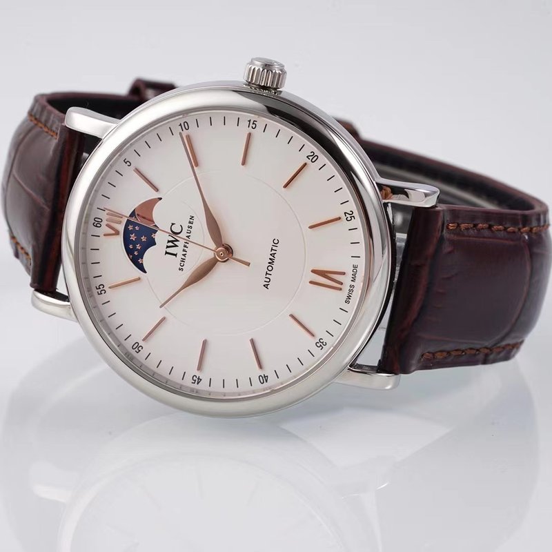IWC 포트피노 문페이즈 오토매틱 남성 시계 001-251630