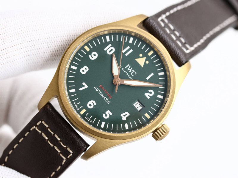 IWC 스파이 파이어 시리즈 브론즈 오토매틱 시계 001-251636