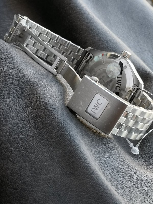 IWC 파일럿 시리즈 테인리스 스틸 그린 다이얼 오토매 001-251663
