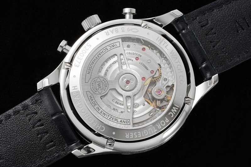 IWC 포르투기제 스틸 브레이슬릿 크로노그래프 001-251670