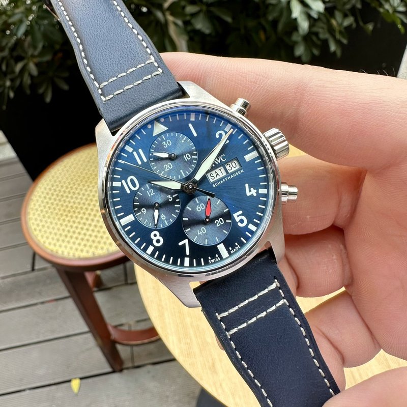 IWC 파일럿 크로노그래프 41mm 복제 시계 001-251679