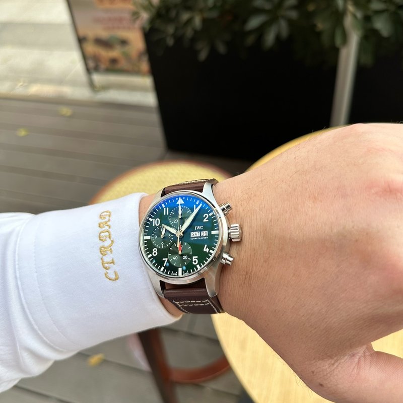 IWC 파일럿 크로노그래프 복제 시계 001-251682