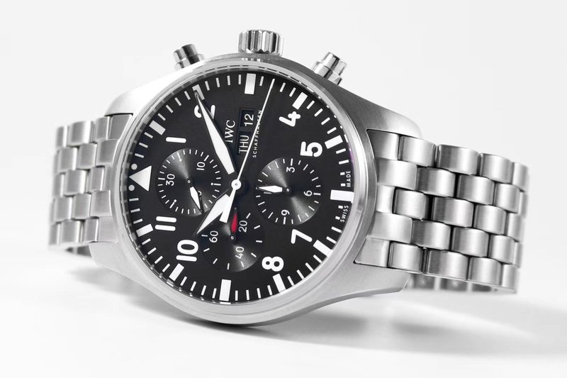 ZF IWC 파일럿 크로노그래프 토매틱 남성 시계 001-251698
