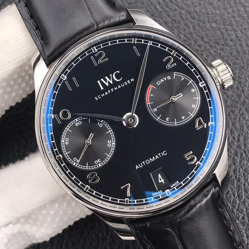 IWC 포르투기세 7 일 파워리저브 오토매틱 남성 시계 001-251701